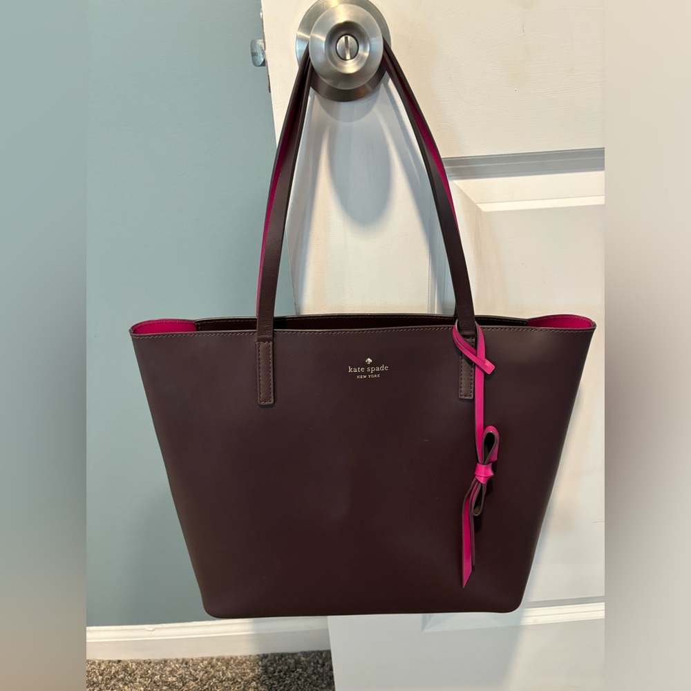 Plum Kate Spade bag!